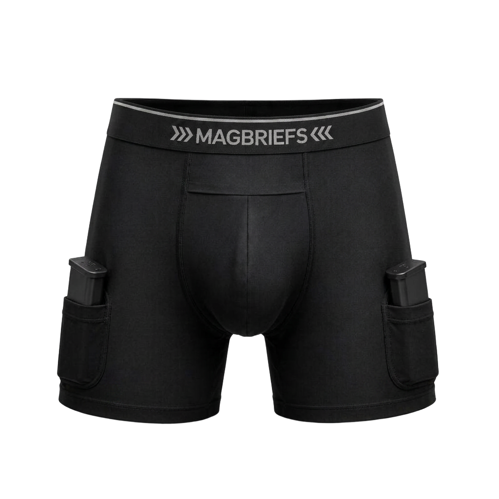MagBriefs tactical briefs with dual mag pockets